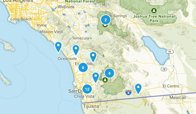 San Diego County Map