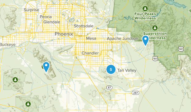 south of city Map