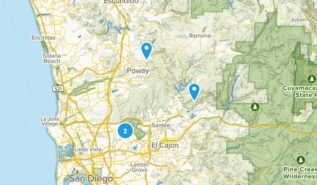 San Diego - maybes Map