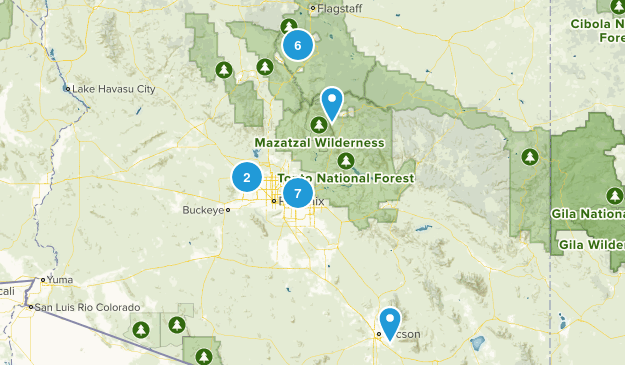 Future Hikes Map
