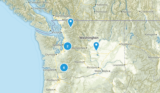cascade low land hikes Map