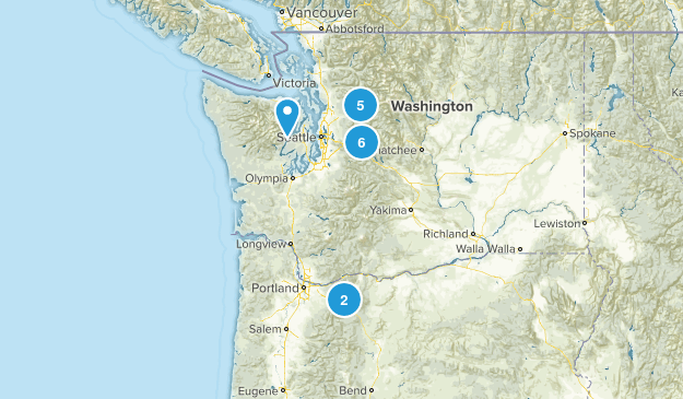 Hikes to do Map