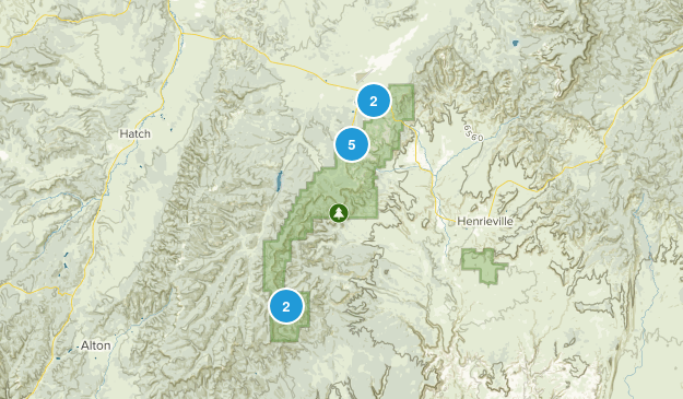 Bryce Canyon Map