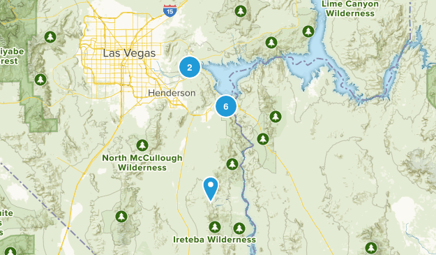 Boulder City area Map