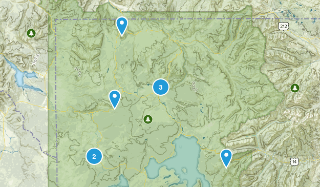 Yellowstone 2015 Map