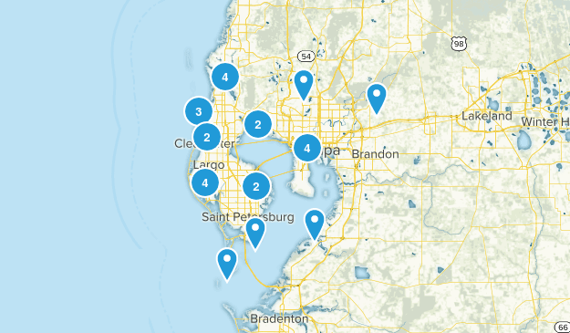 Tampa Area Trails Map