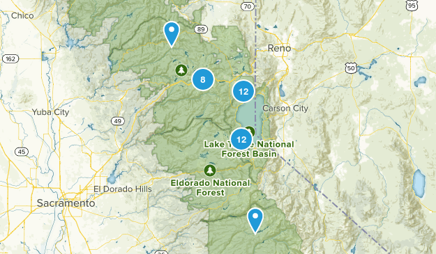 Truckee & Tahoe Map