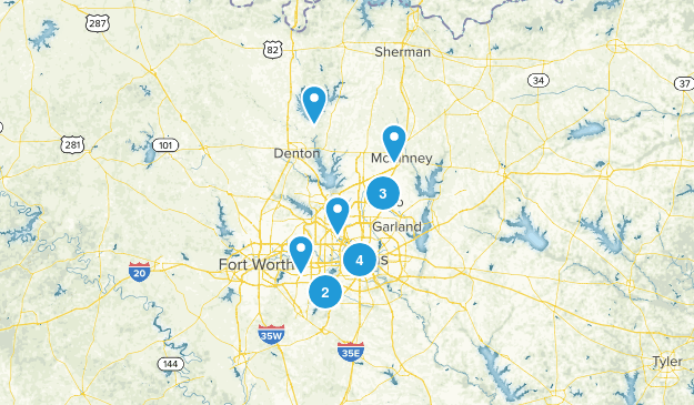 Dallas Trail Map
