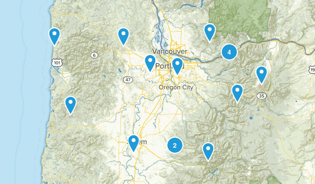 Oregon Map