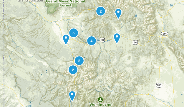 gunnison, co Map