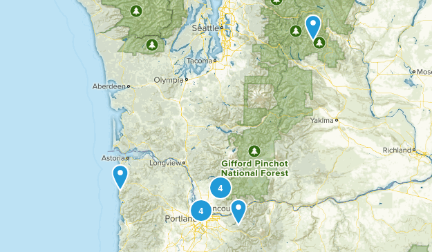 Trails to go to Map