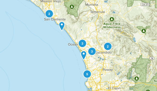 2015 hikes Map