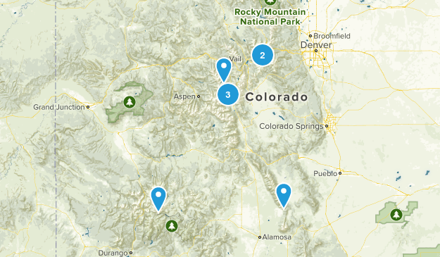 14ers Map