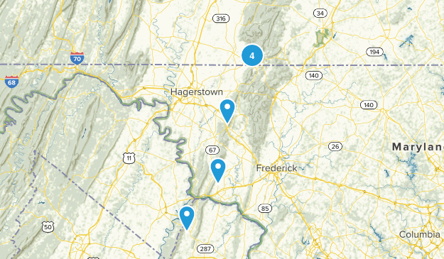 Appalachian Trails Map
