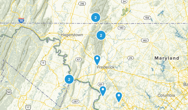 Hard Hike Map