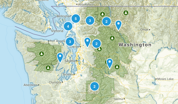 2015 hiking trips Map