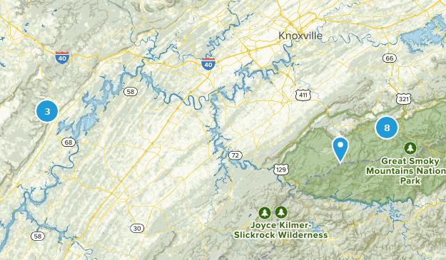 Potential Olive trips Map