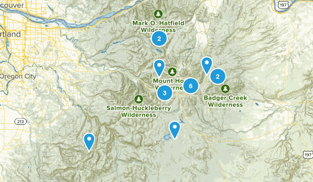 Mt Hood Map