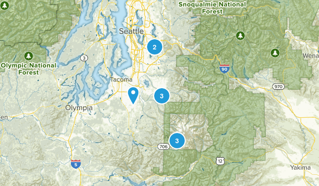 Henry's Hikes Map