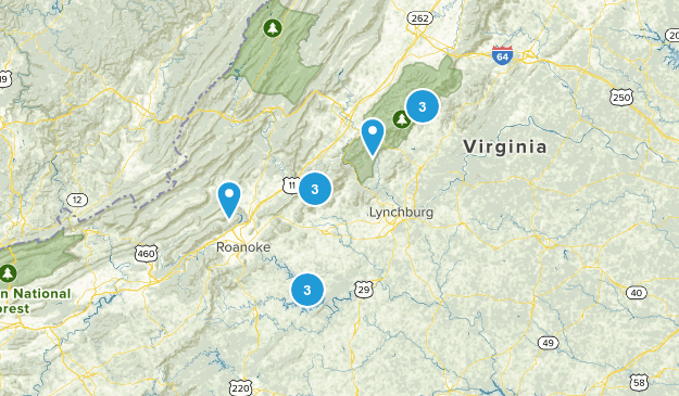 lynchburg Map