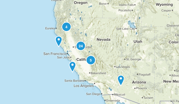 backpacking Map