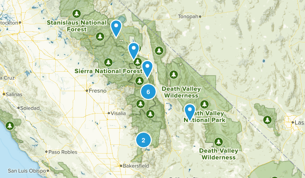 sierras Map