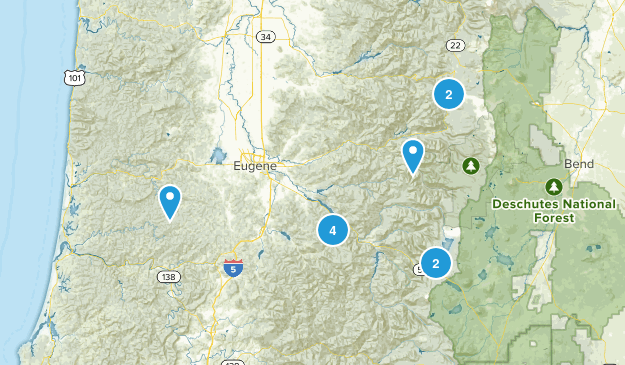 Shelley's Wish Hiking Map