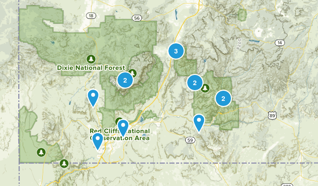 Wshington Utah Map