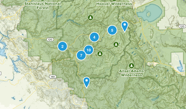 Yosemite Map