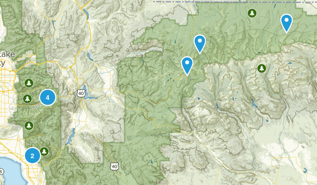 Backpacking Map