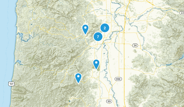 Corvallis Trails Map