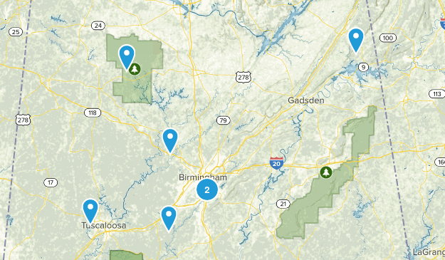 possible hikes Map