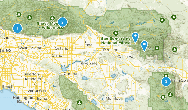 Six Pack of Peaks Map