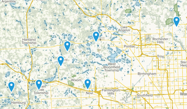 Mountain Biking Trails Map
