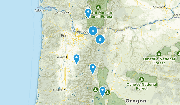 Oregon State Map