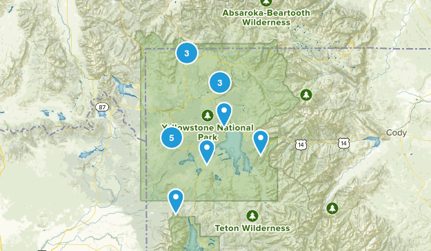 Yellowstone Map