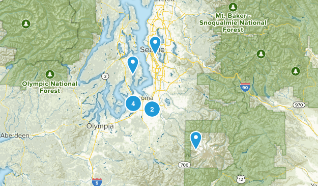 Trails I've been too Map