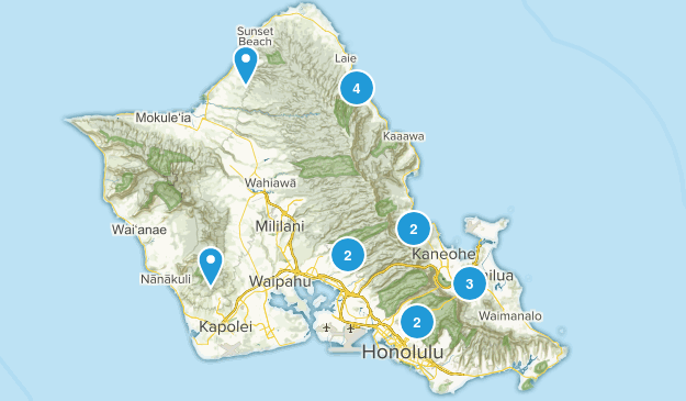 oahu Map