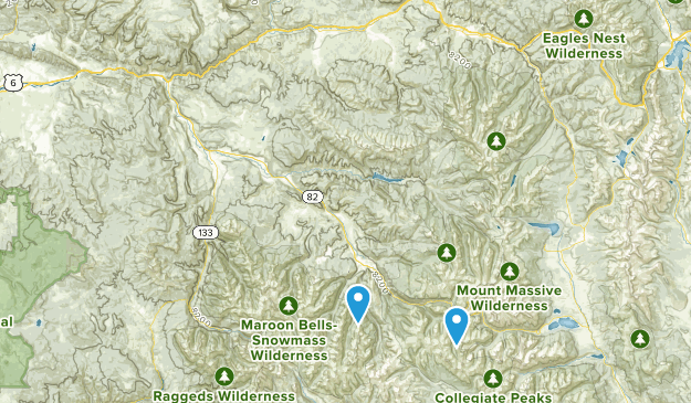 Hikes with JC Map