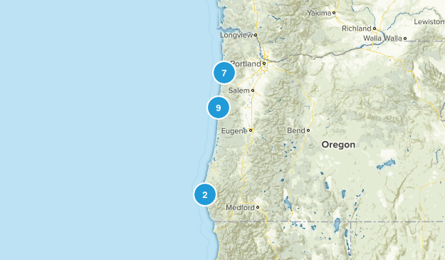 Oregon Coast Map