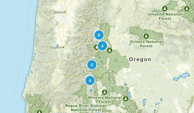 Central Oregon Map