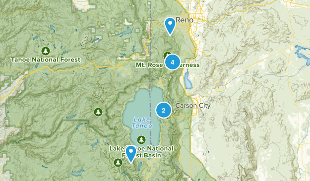 Summer Hikes Map