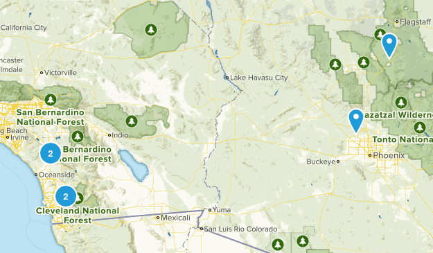 future hikes Map