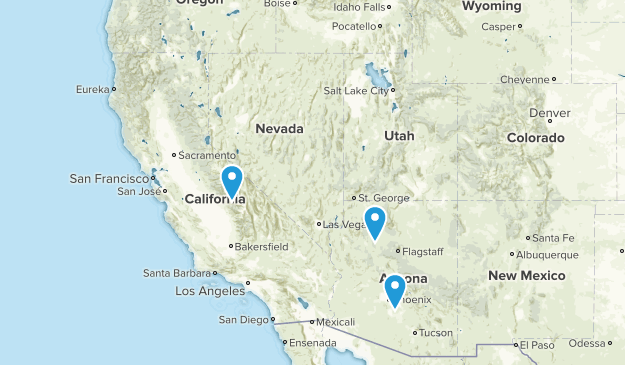 Trip West Map