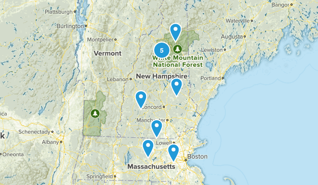 hike spots Map