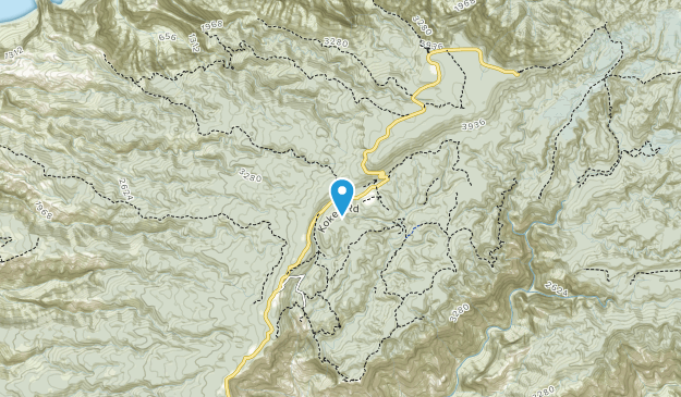 Today's hiking trails Map
