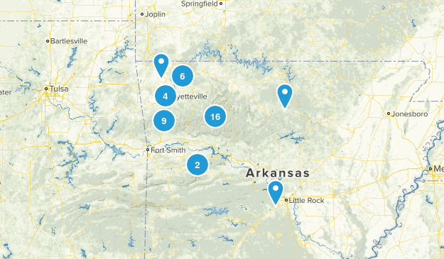 Near Fayetteville Map