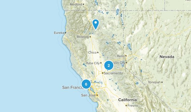 Northern California Map