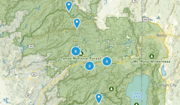 Nevada City Map