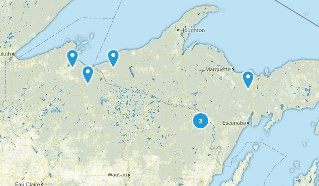 Waterfalls Map